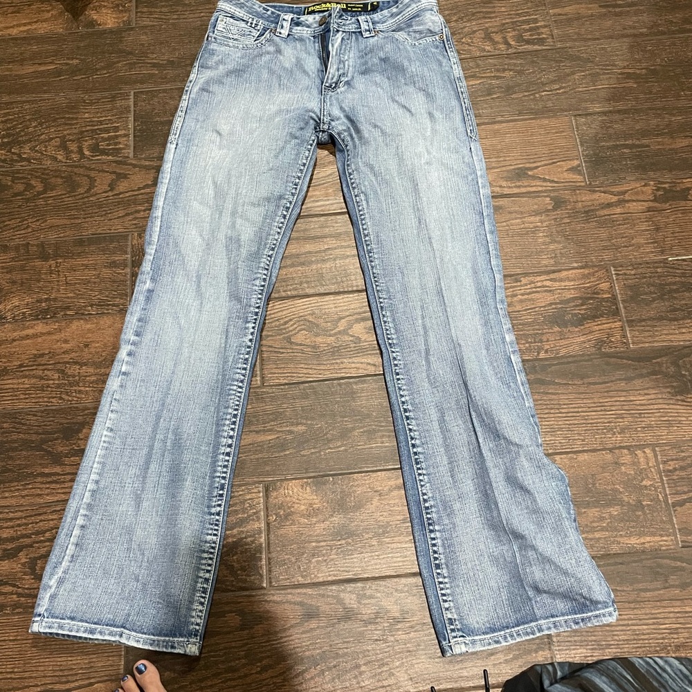 Great pair of boot cut R&R jeans! 33x36